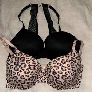 2 Victorias Secret Bras Sz 36D